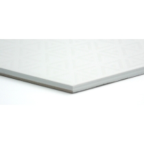 RHYTHM - 11X13, WHITE PATTERN, MATTE